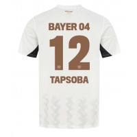 Bayer Leverkusen Edmond Tapsoba #12 Replica Away Shirt 2024-25 Short Sleeve